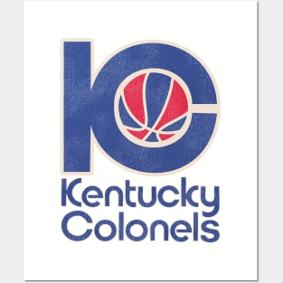 Retro Defunct Kentucky Colonels Basketball Team Posters and Art
